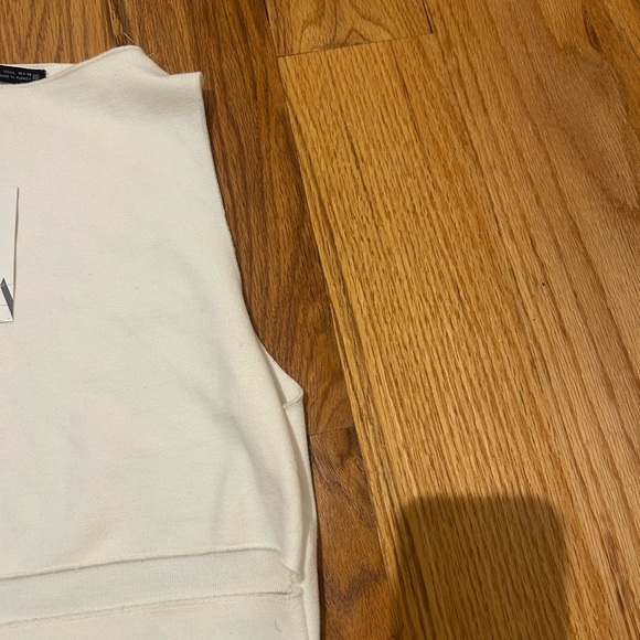 Zara White Halter Bodycon Mini Dress - Picture 4 of 10